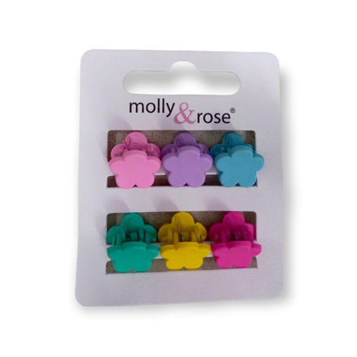 Picture of MINI FLOWER HAIR CLIPS